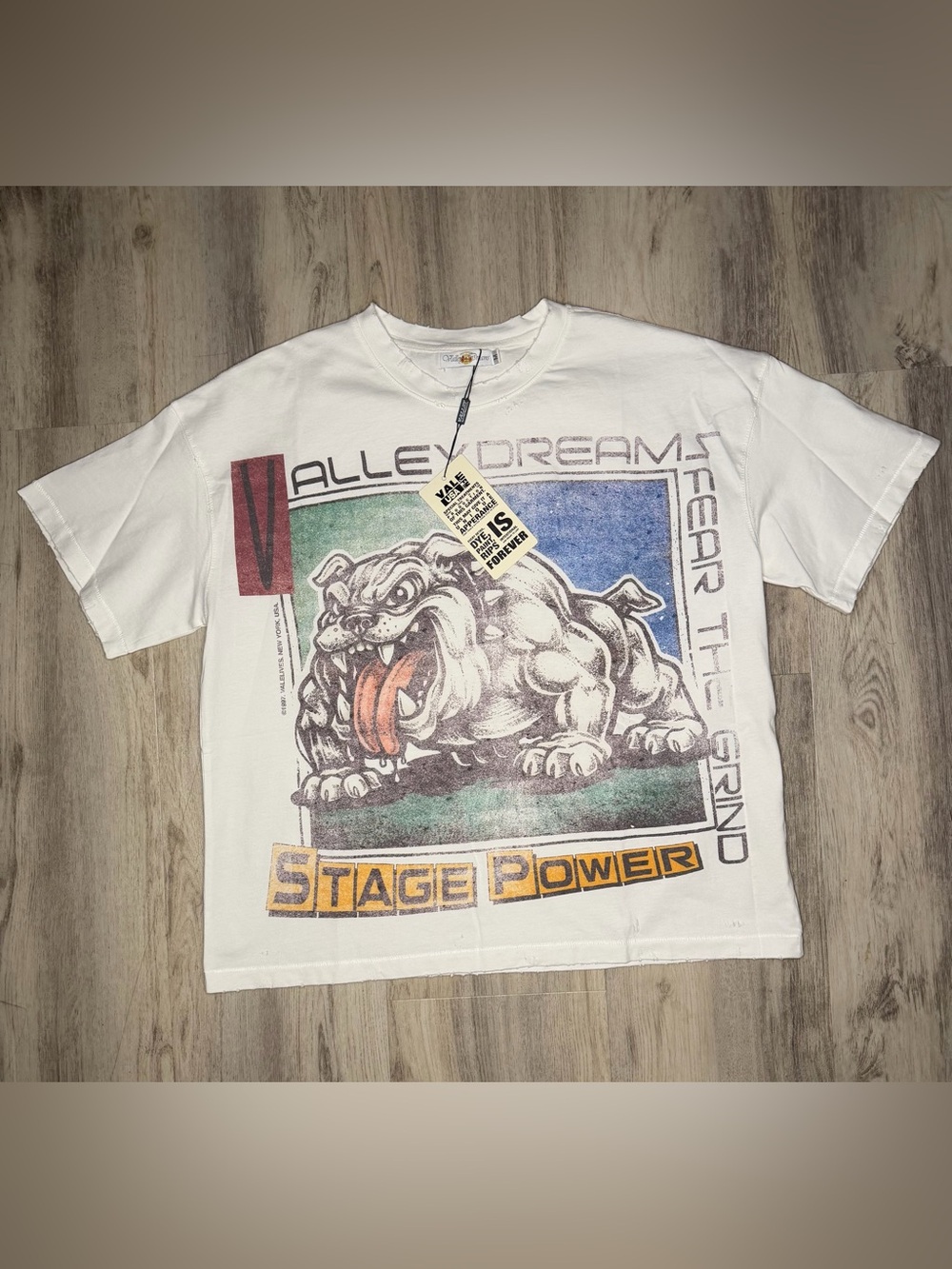Valley Dreams VALE Size Big Stage Tee Size Medium Authentic New with Tag
